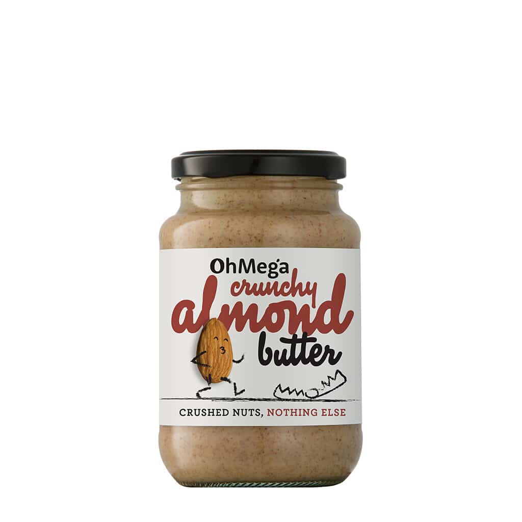 Oh Mega Almond – Crunchy Nut Butters - 400g