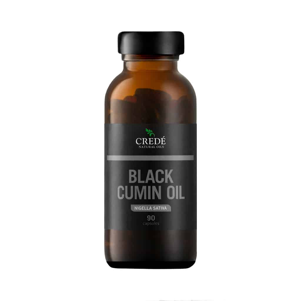 Crede Black cumin (Black seed oil) 1000mg Nutrition Oil - 90 capsules