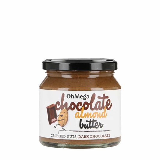 Oh Mega Chocolate Almond Nut Butter - 250g