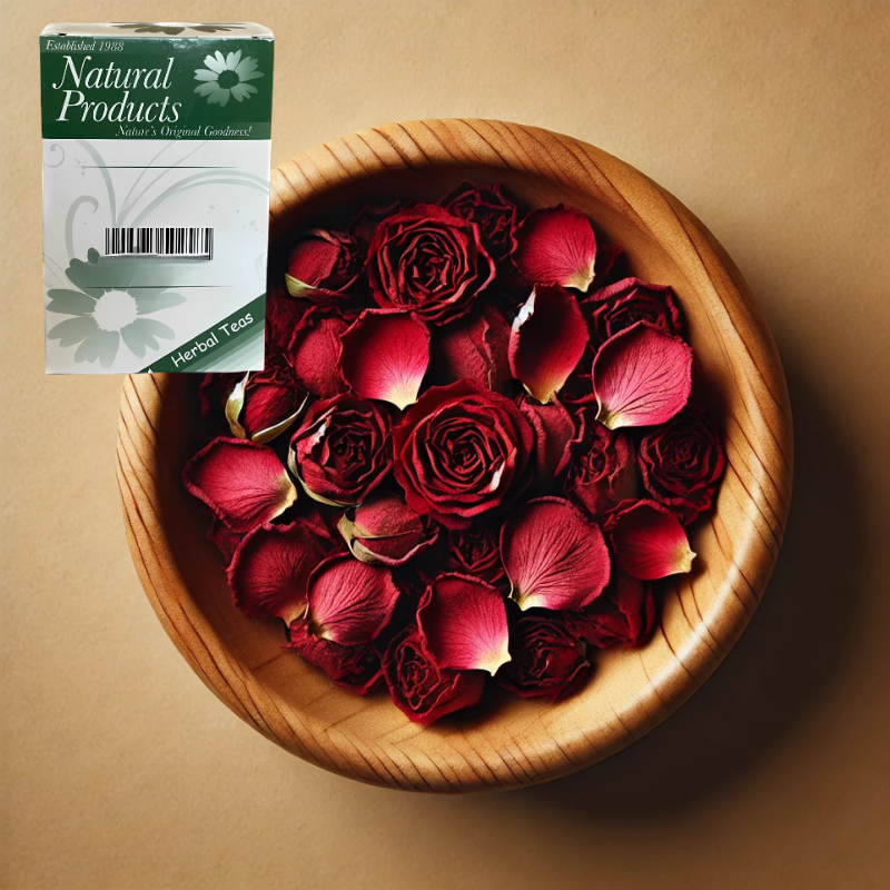 Dried Rose Petals Red - Bulk